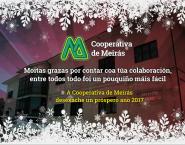 A Cooperativa de Meirás deséxavos un bo nadal e feliz ano 2017 A Cooperativa de Meirás deséxavos un bo nadal e feliz ano 2017
