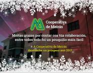 La Cooperativa de Meirás os desea Feliz Navidad y Próspero 2017!